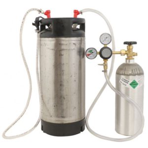 homebrew kegging equipment keg and co2 tank