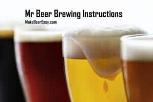 four mr beer home brews