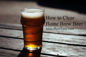 clear brown ale home brew