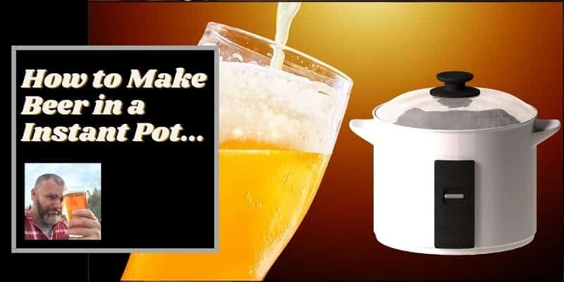 Instructions for how to make beer in an instant pot