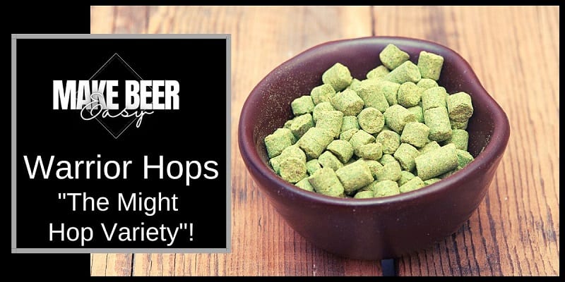 warrior hops in a dish