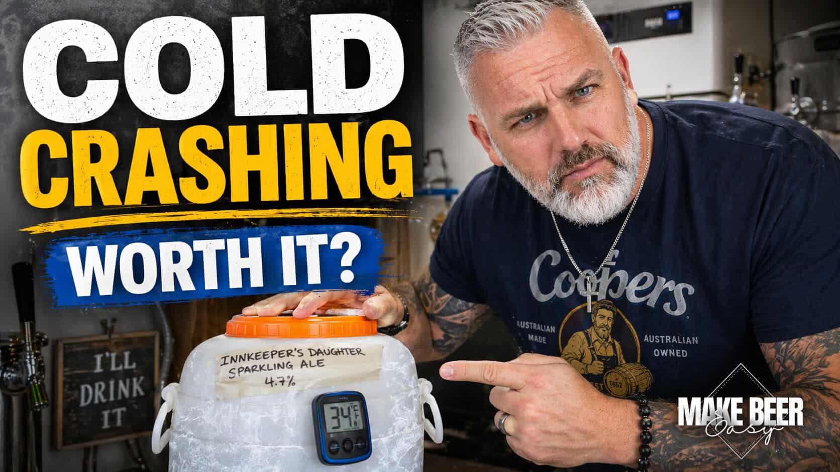 cold crashing a coopers beer kit
