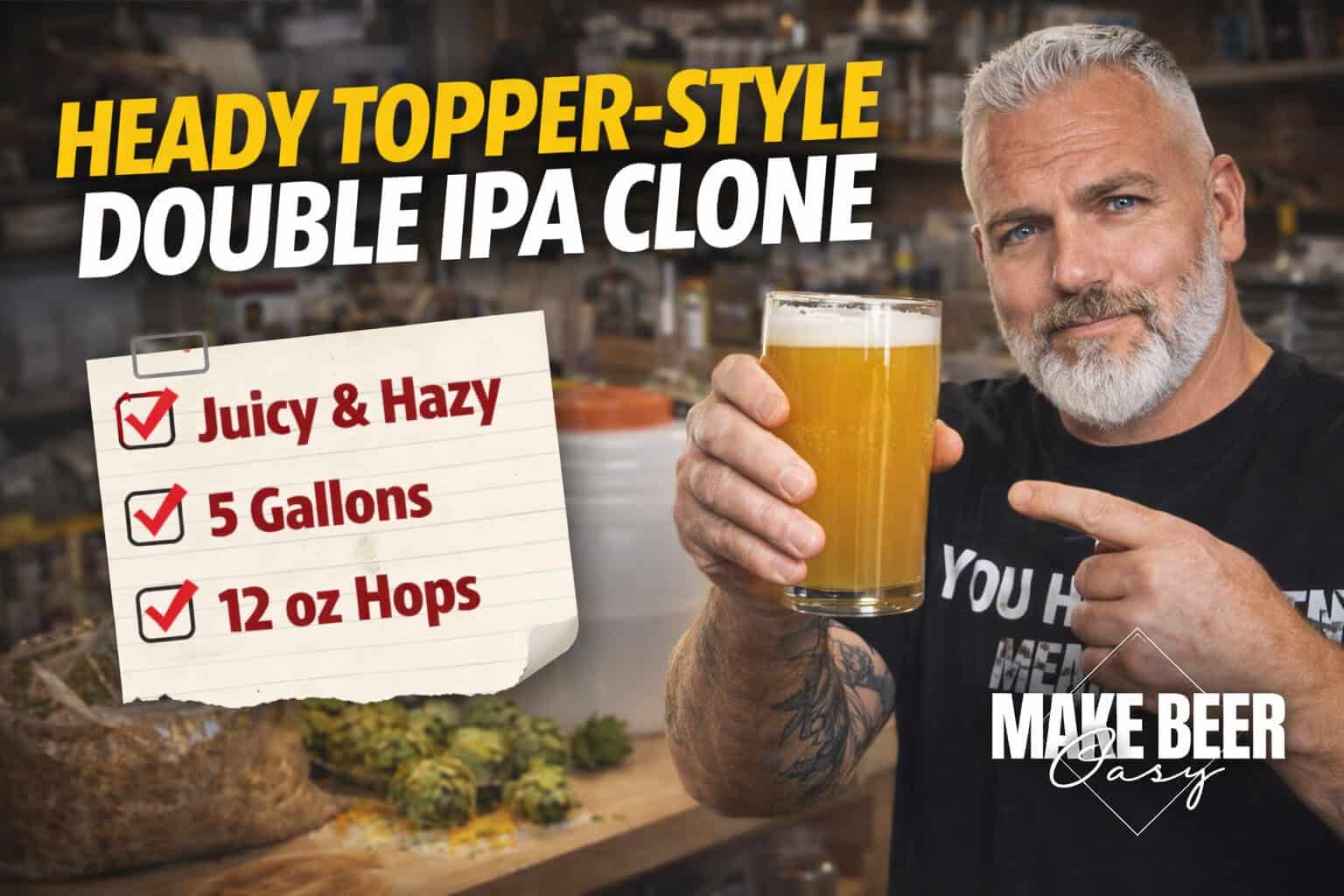 Heady topper clone recipe